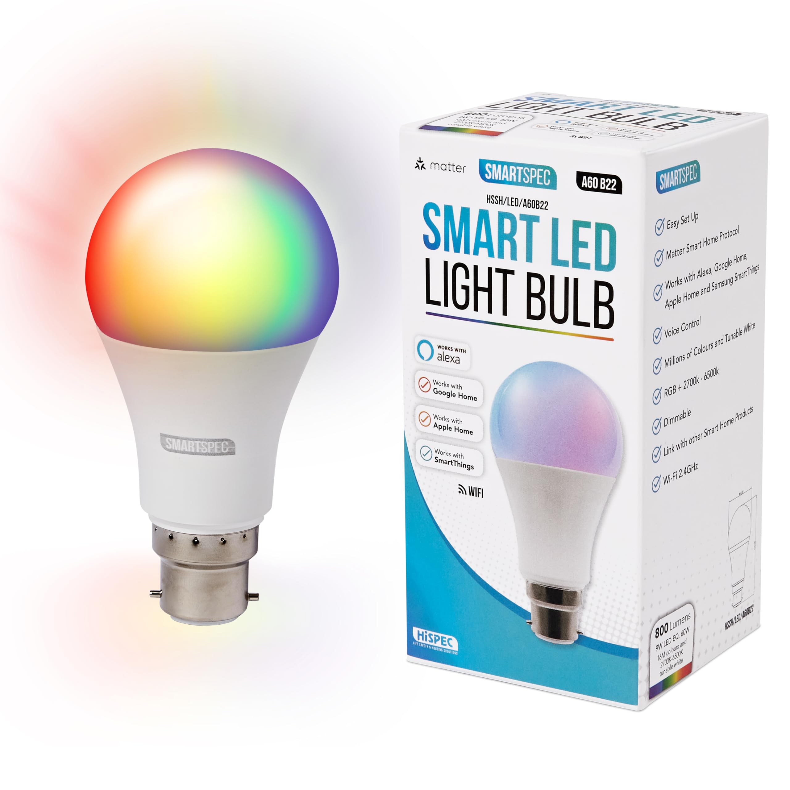 SMARTSPEC SMART A60 9WATT LAMP