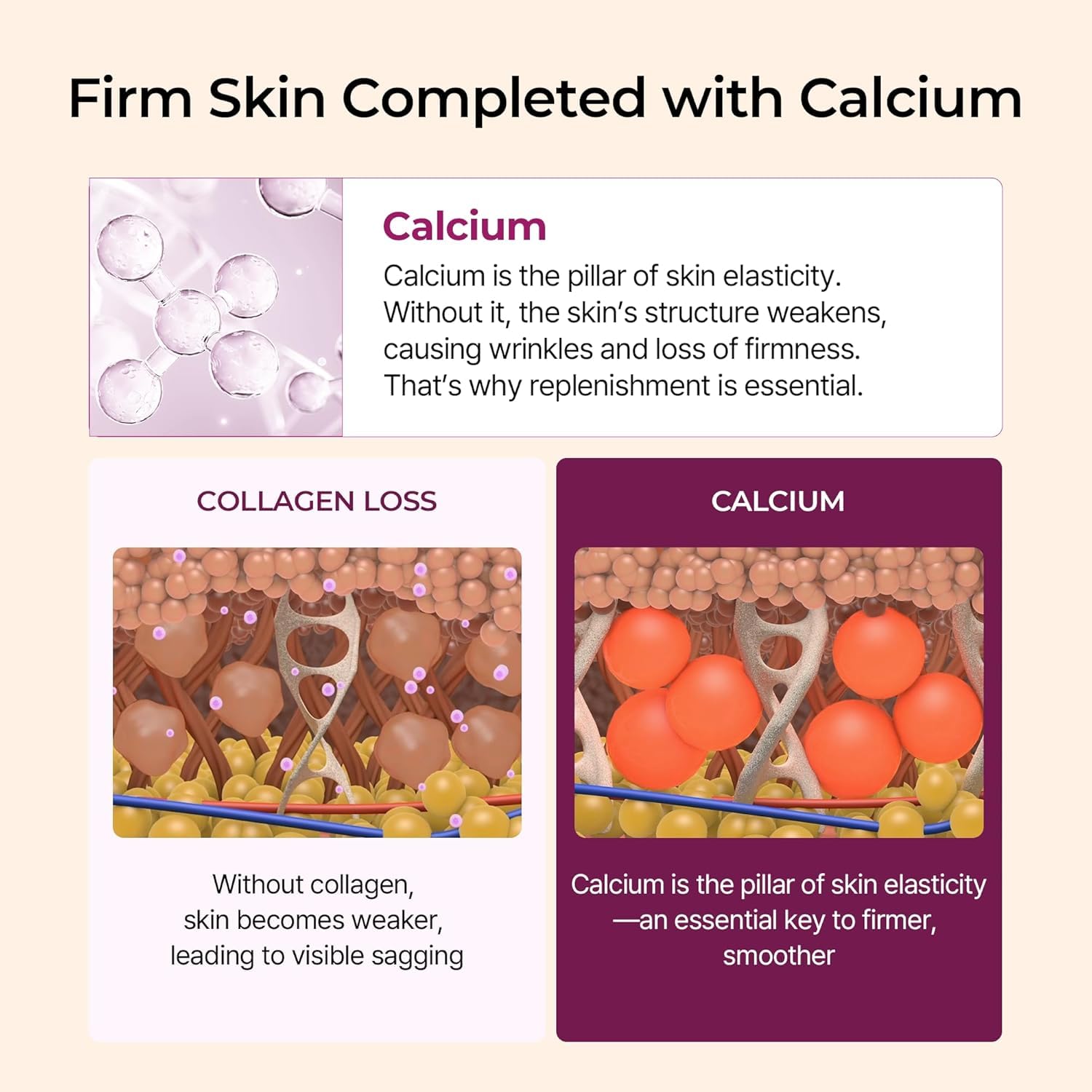 Dr.Melaxin Calcium Multi Balm Stick 9g | Collagen & Elastin Wrinkle Care for Under Eye, Neck & Face | Korean Skin Care Anti Aging Moisturizing Balm Stick for Fine Lines & Dry Skin — Amazon image 6