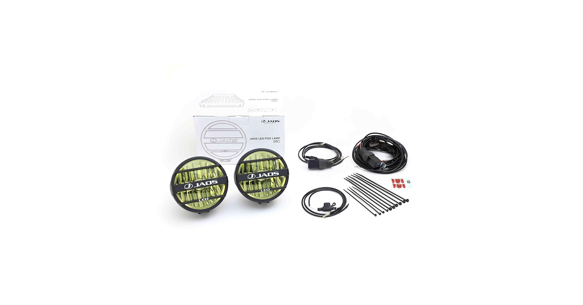 72fatboy 　JAOS LEDフォグランプ JAOS LED フォグランプ 26C クリアー ｜株式会社ジャオス（JAOS）