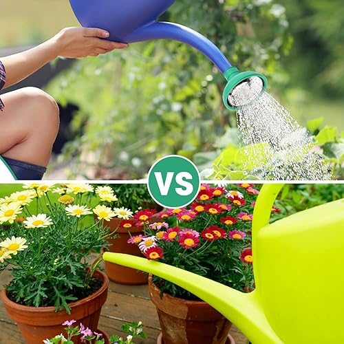 Miniatura 6 de WXJ13 3 cabezales universales de regadera, cabezal de rosa, boquillas de repuesto para la mayoría de las regaderas de jardín (verde)