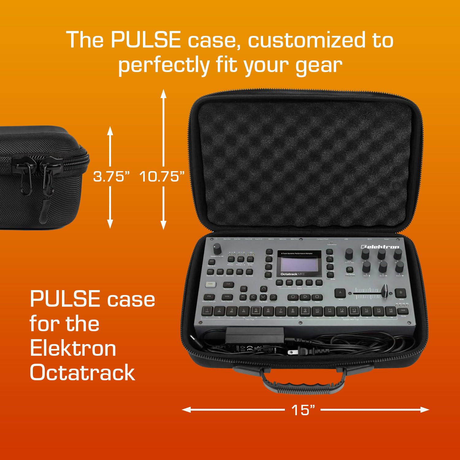 Analog Cases PULSE Case für Elektron Octactrack oder vergleichbare 