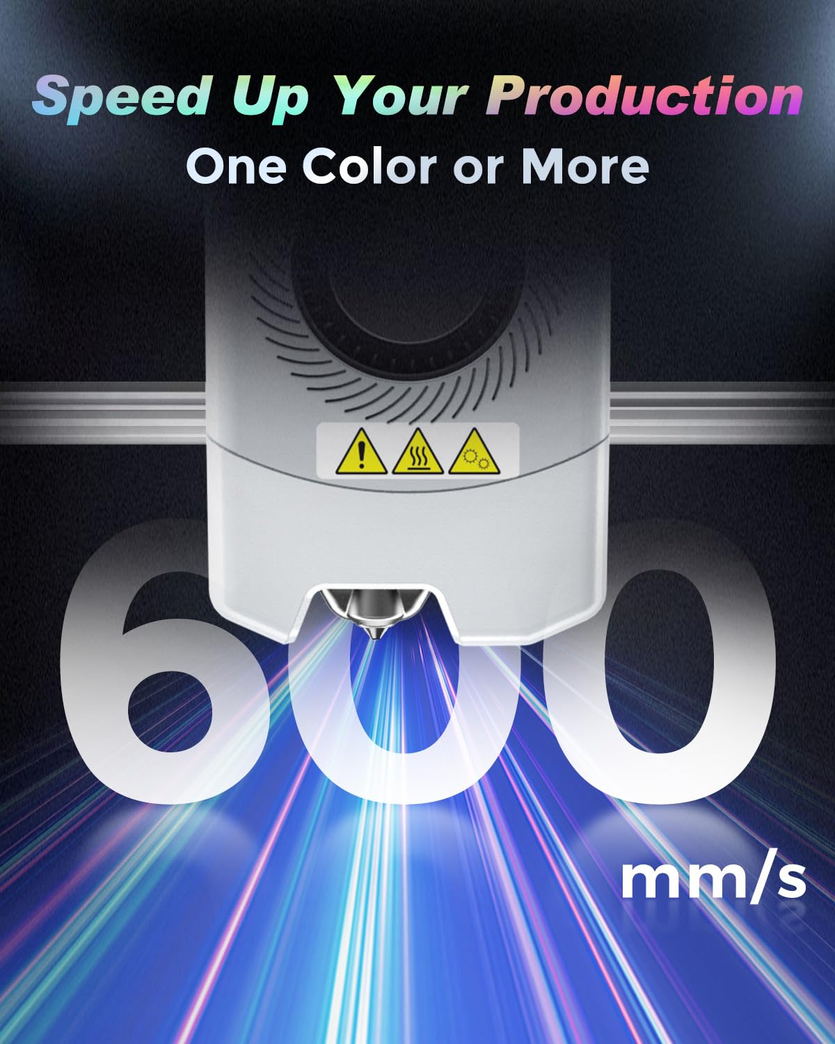 FLASHFORGE AD5X Multi-Color & Material 3D Printer with IFS, 220x220x220mm | 4-Color Printing, 600mm/s High Speed,300°C High Temp Direct Extruder,CoreXY & Auto Bed Leveling, Ideal For PLA-CF,PETG-CF product image 23