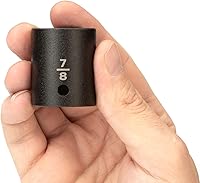 Vista 124 de TEKTON SID23121 Dado de impacto profundo de 6 puntos de 53/64 pulgada (21 mm) impulsor de 1/2 pulgada