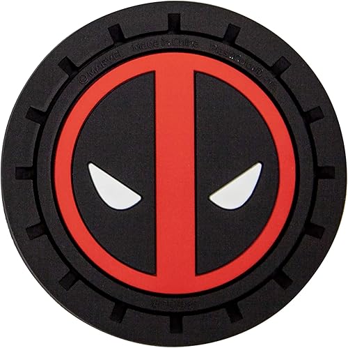 Miniatura 5 de Plasticolor 001965R01 Marvel Comics Deadpool - Portavasos para auto, camión, SUV, paquete de 2