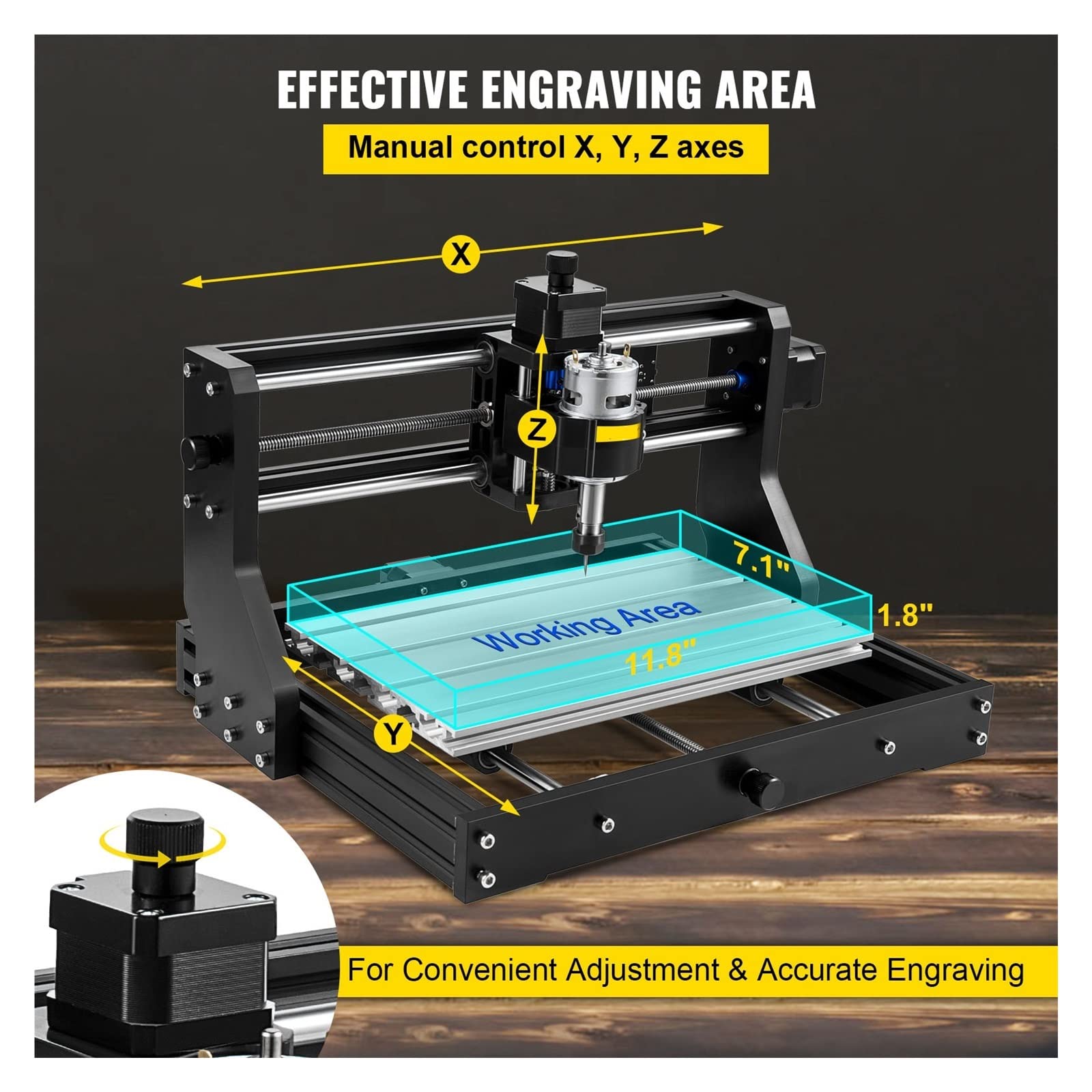 CNC 3018 PRO Router grawer z modułem 2.5w 3 osi DIY grawerka do drewna GRBL frezarka do drewna frezarka do drewna