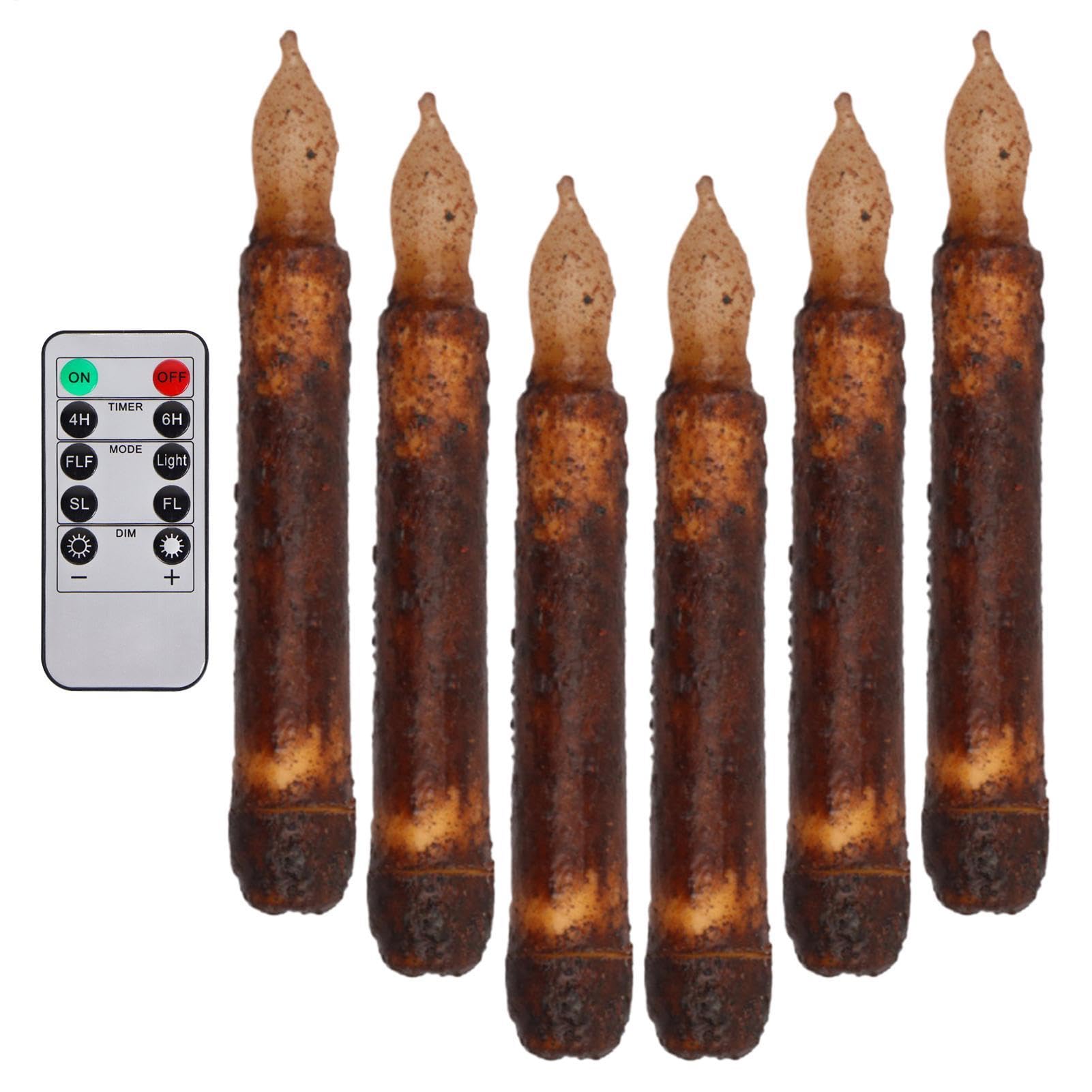 a batteria realistiche a batteria Candelieri luce con