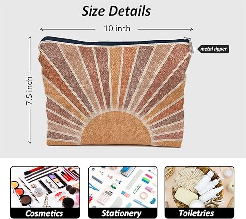 Miniatura 5 de IWXYI Bolsa de maquillaje boho YL, Boho Sunshine