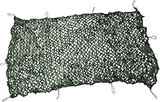 Abaodam 1 Peça Rede De Camuflagem Lona De Camuflagem Lona De Acampamento Lona De Camuflagem Rede De Camuflagem Rede De Camuflagem Florestal Rede De Sombreamento Verde De Poliéster Rede De