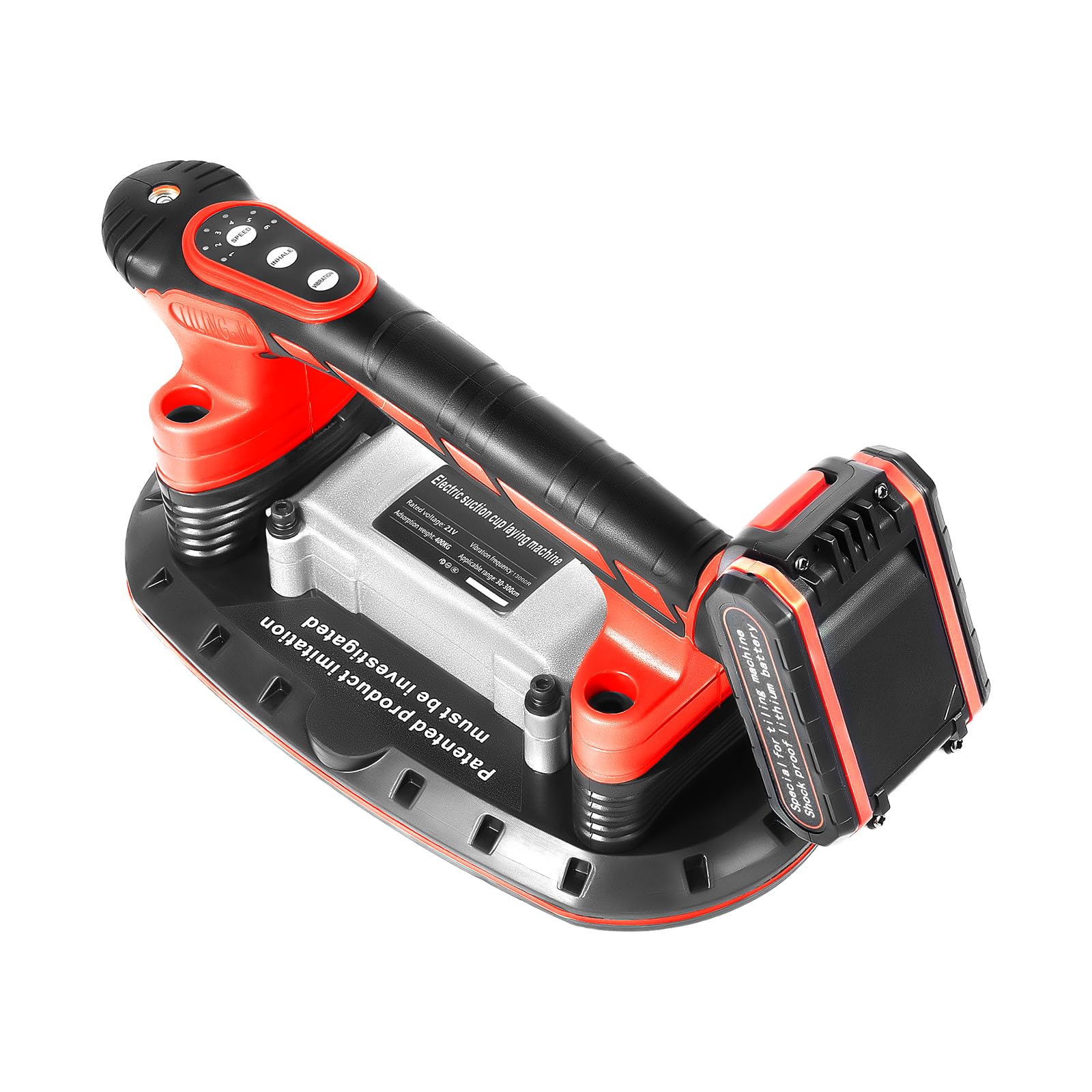 AOOUNGM Multifunktionaler Saugheber, Elektrischer Vakuum Saugnapf, Tile  Installation Tool Vibration, 6-Geschwindigkeits Saugheber Fliesen,  Fliesen-Installationsmaschine mit zwei Batterien : Amazon.de: Gewerbe,  Industrie & Wissenschaft