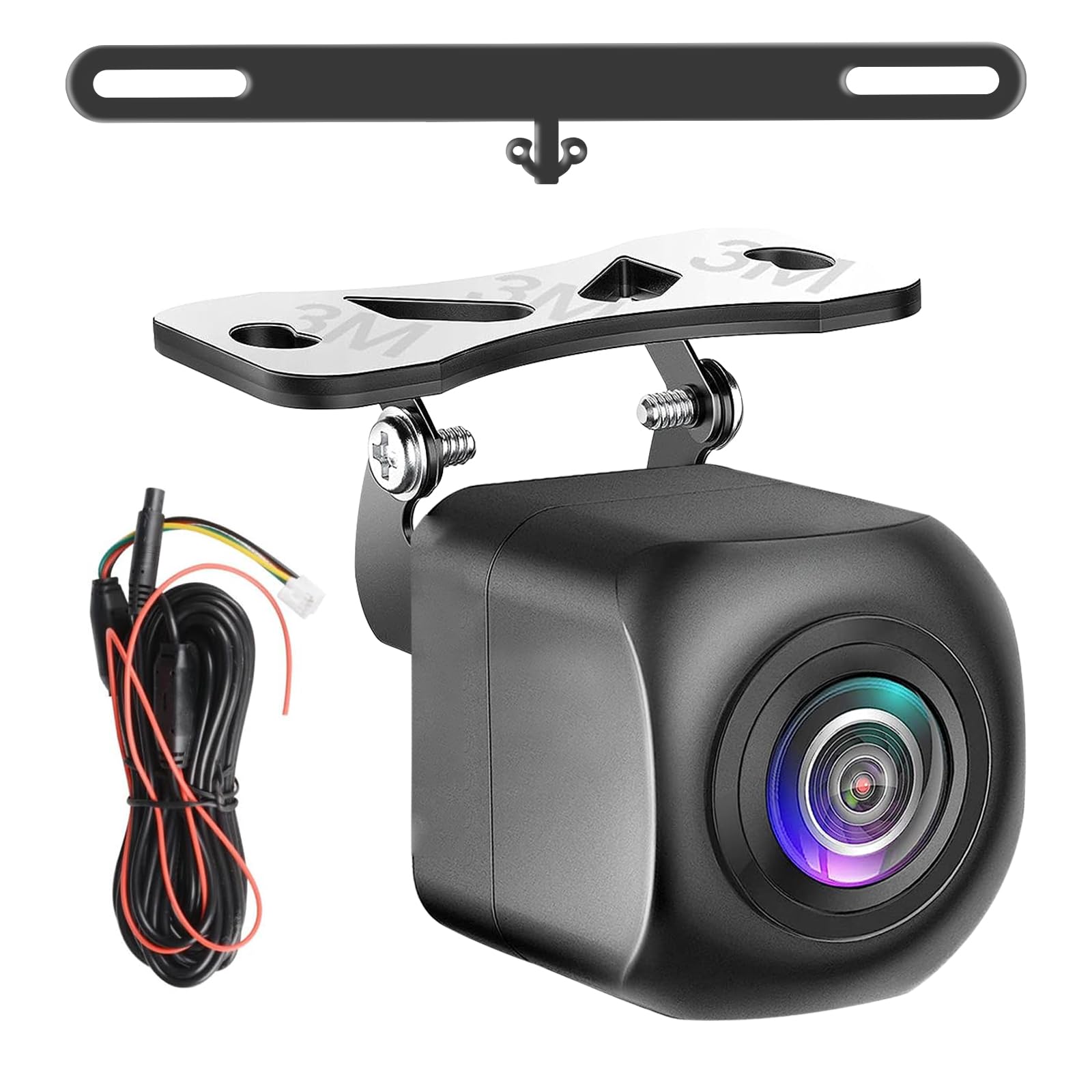 HD-Rückfahrkamera, AHD 720P Auto-Rückfahrkamera, 170° Weitwinkel, Kompatibel mit LIUIBOBU AutoRadio mit automatischer Palettenmontage