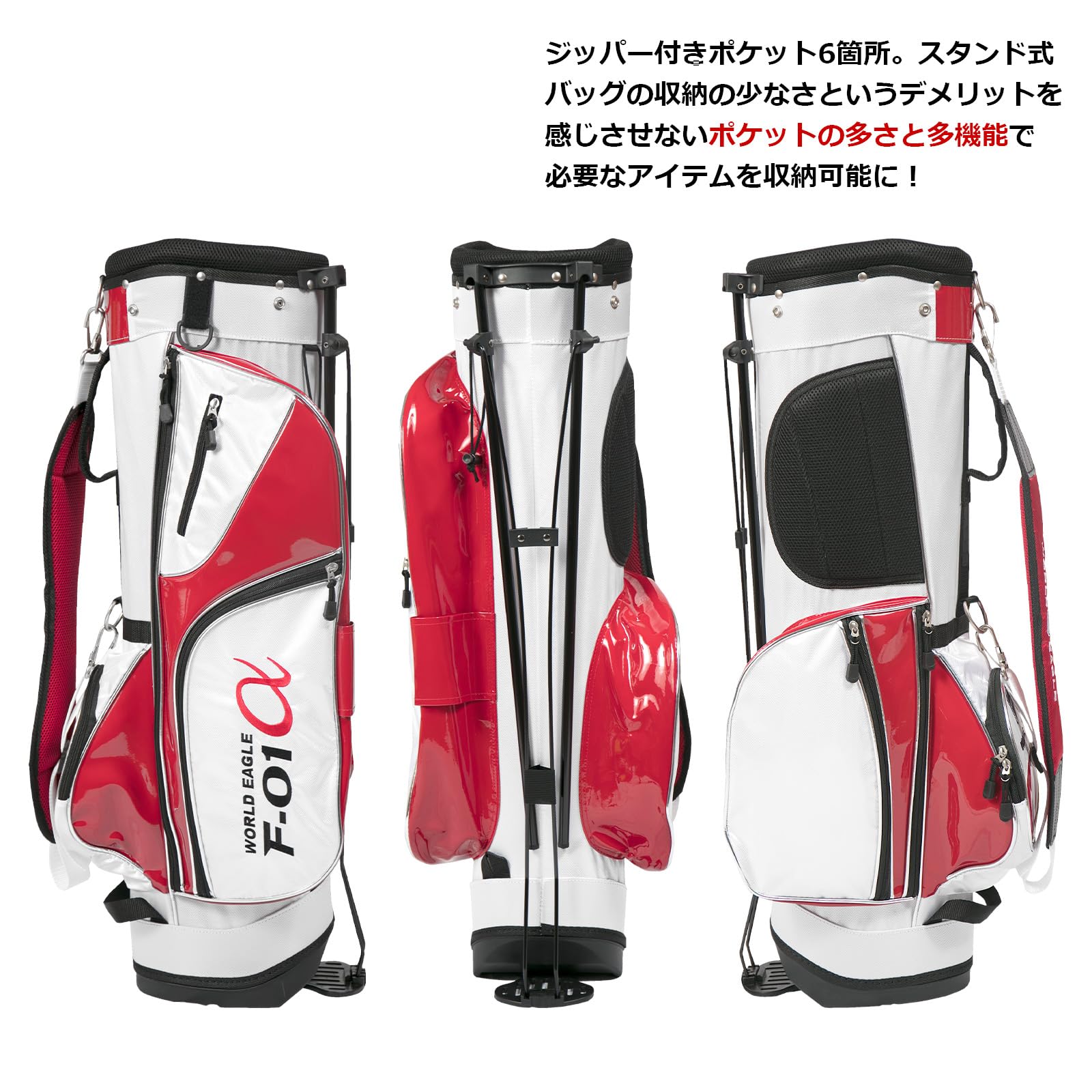 Amazon | ワールドイーグル F-01α メンズ スタンドバッグ