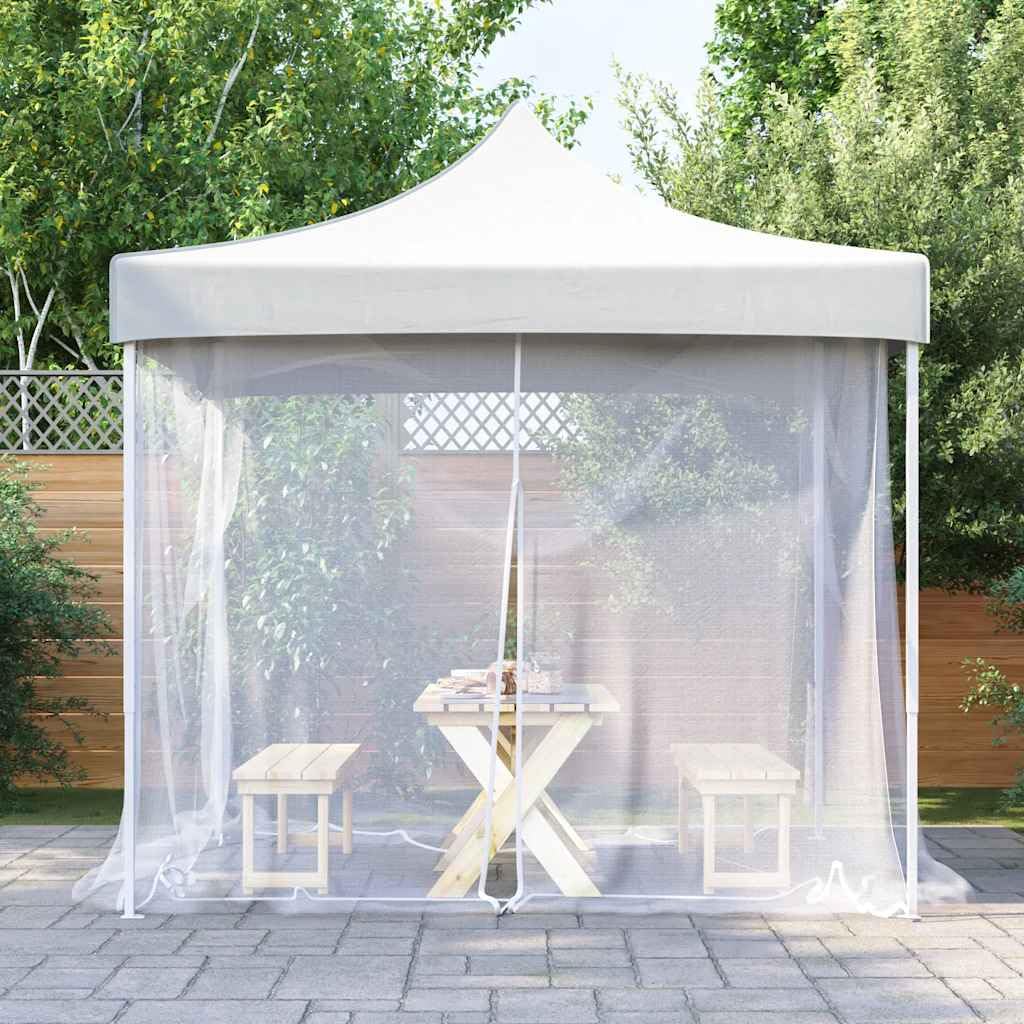 Moskitonetz für den Außenbereich aus Polyester, x x, feinmaschiges Mückennetz mit Maschen, weiß, rechteckiges Fliegengitter für Camping, Garten, Outdoor