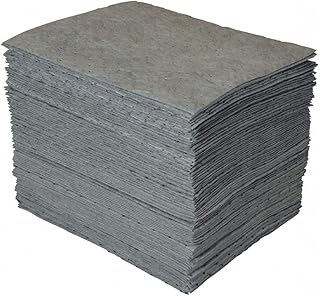 Absorbent Pad, 18 gal, Gray, PK100