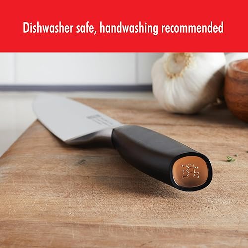 Miniatura 7 de ZWILLING Cuchillo de chef All Star de 8 pulgadas, tapa de extremo de oro rosa