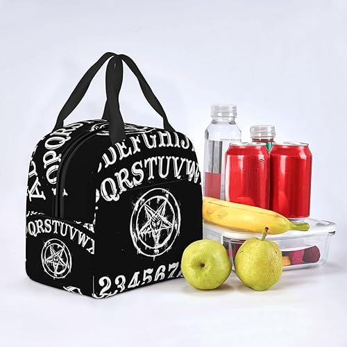 Miniatura 7 de Wiqodme Bolsa de almuerzo con aislamiento para mujeres y hombres, reutilizable, para oficina, picnic