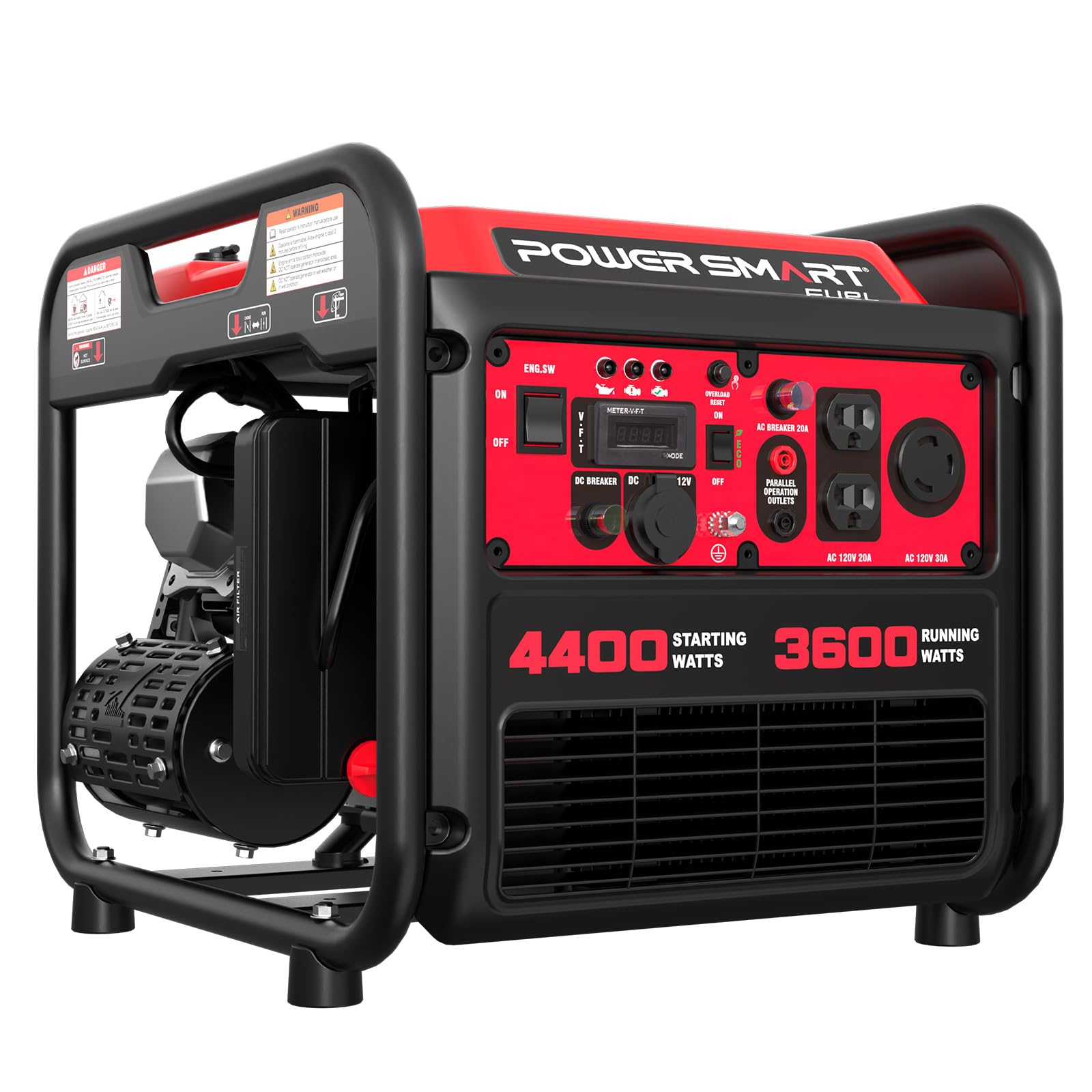 PowerSmart 4400-Watt Portable Generator with Inverter Technology, RV Ready, DL5040