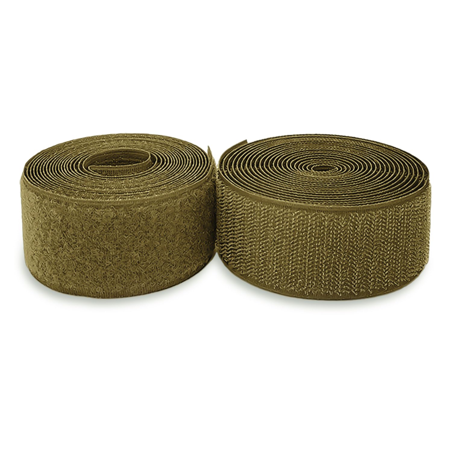 Hook and Loop Tape Coyote Tan 1,5 inch Width Sew On Non-Adhesive 1 Yard Length Hook and Loop Tape Fastener Ideal for Clothes Bags Shoes DIY Crafts