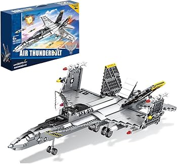アンティーク戦闘機　3機セット Amazon.co.jp: 飛行機ビルディングブロックセット、軍用J-15戦闘機