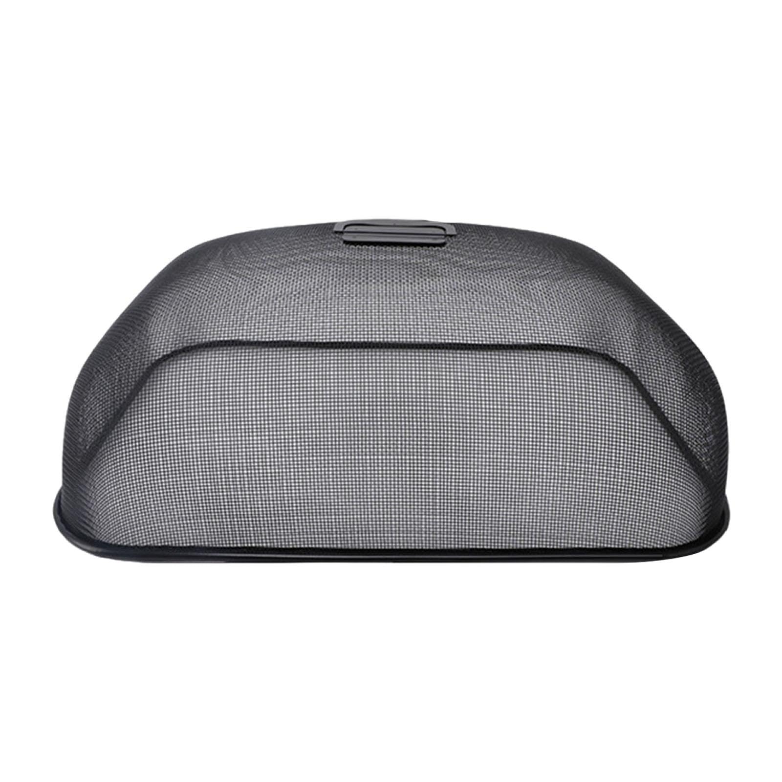 Fenteer Carpa de Red Fina para Cubrir Alimentos en Reuniones Y Picnics, Negro, Individual