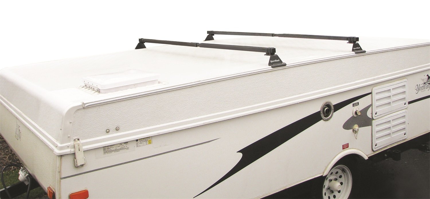 SportRackSR1020 Camp Trailer Rack System, Black, One Size