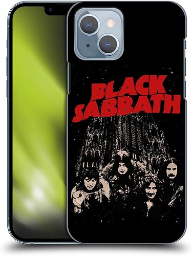 Vista 8 de Head Case Designs Carcasa rígida con licencia oficial de Black Sabbath Victory Key Art compatible con iPhone 14 de Apple Victoria