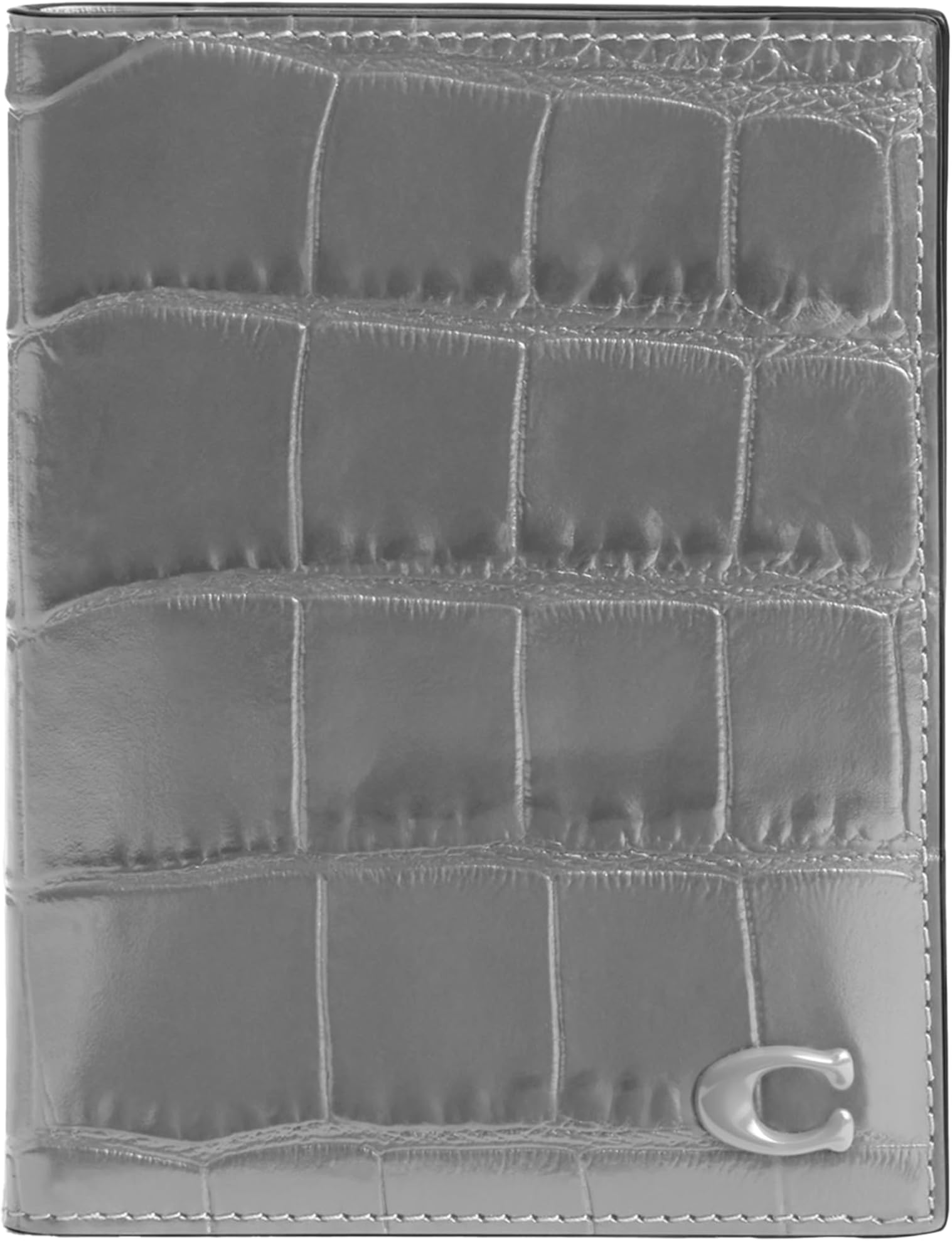 Passport Case in Embossed Croc
