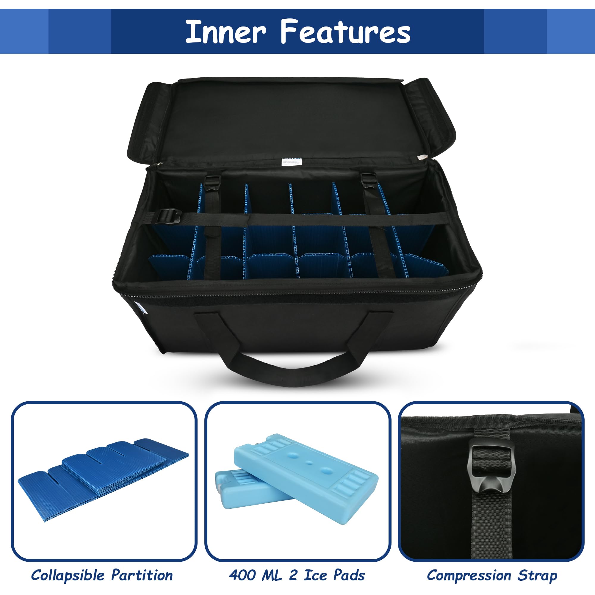Insulated Milk Delivery Bag - Keeps Milk Cold! -3