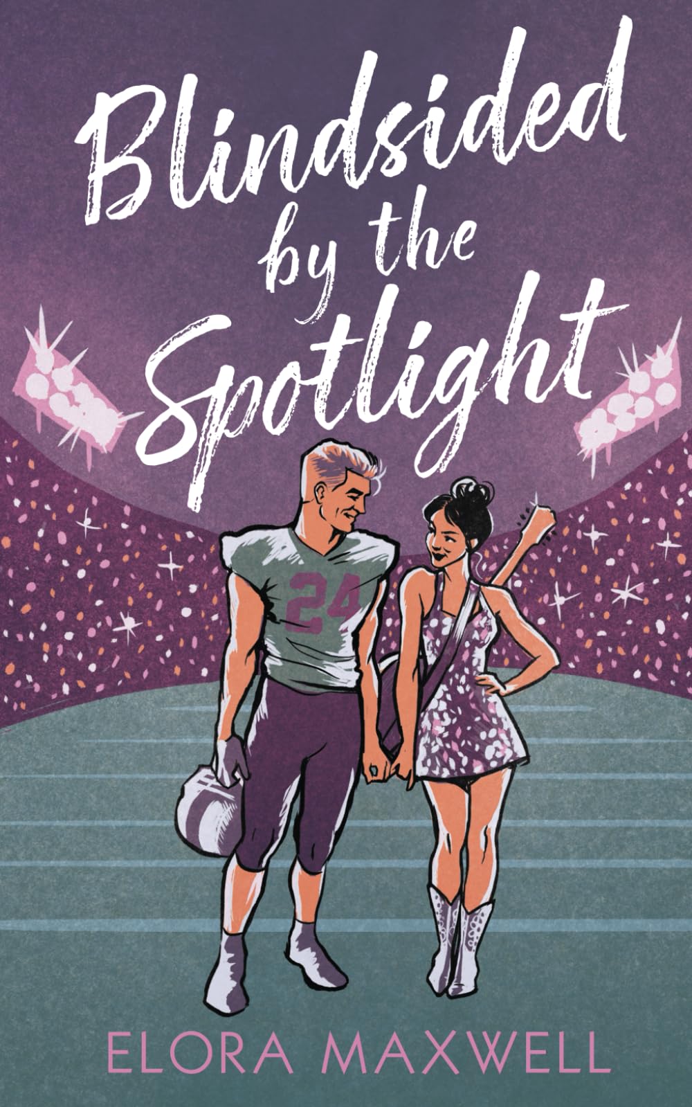 Blindsided by the Spotlight: A Sports Romance (By the Light)
