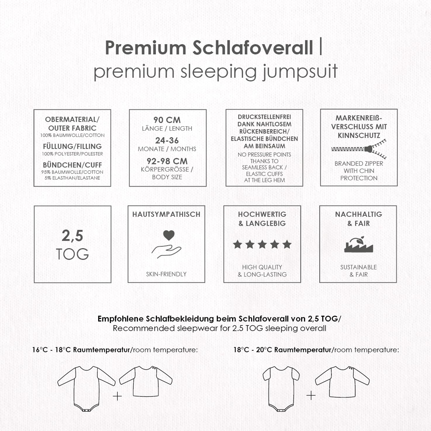 Herding Premium Schlafoverall Harry Potter, 90 x 45 cm, Bezug 100% Baumwolle, Füllung 100% Polyester