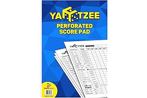 Yahtzee Score Pads: Tear-Off, Large Print for Yardzee and Yahtzee Games