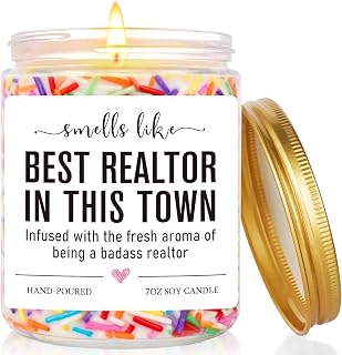Funny Realtor Candle, Realtor Gifts for Women Men