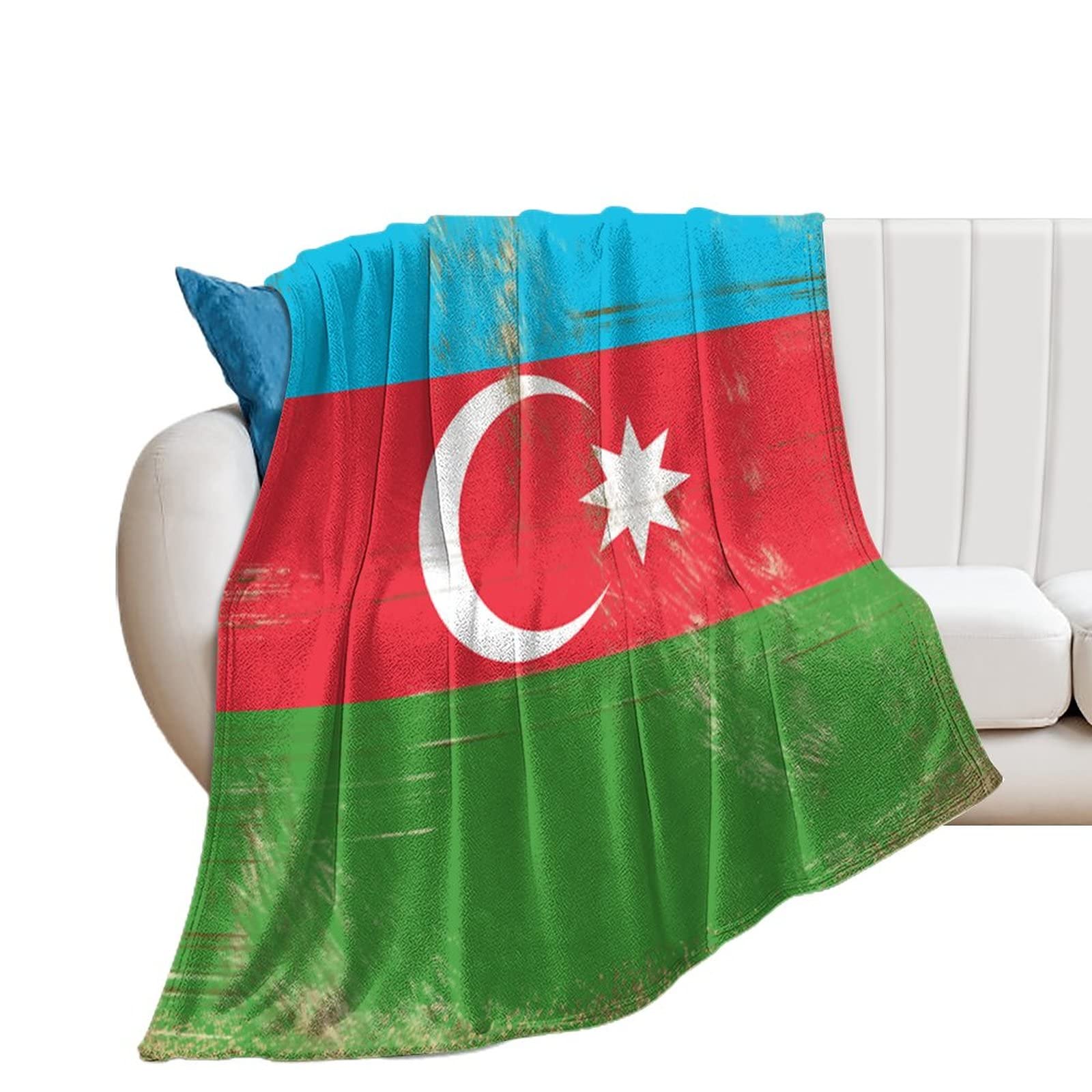 Couverture Azerbaïdjan plaid polaire pour des soirées cocooning chaleureuses sur le canapé