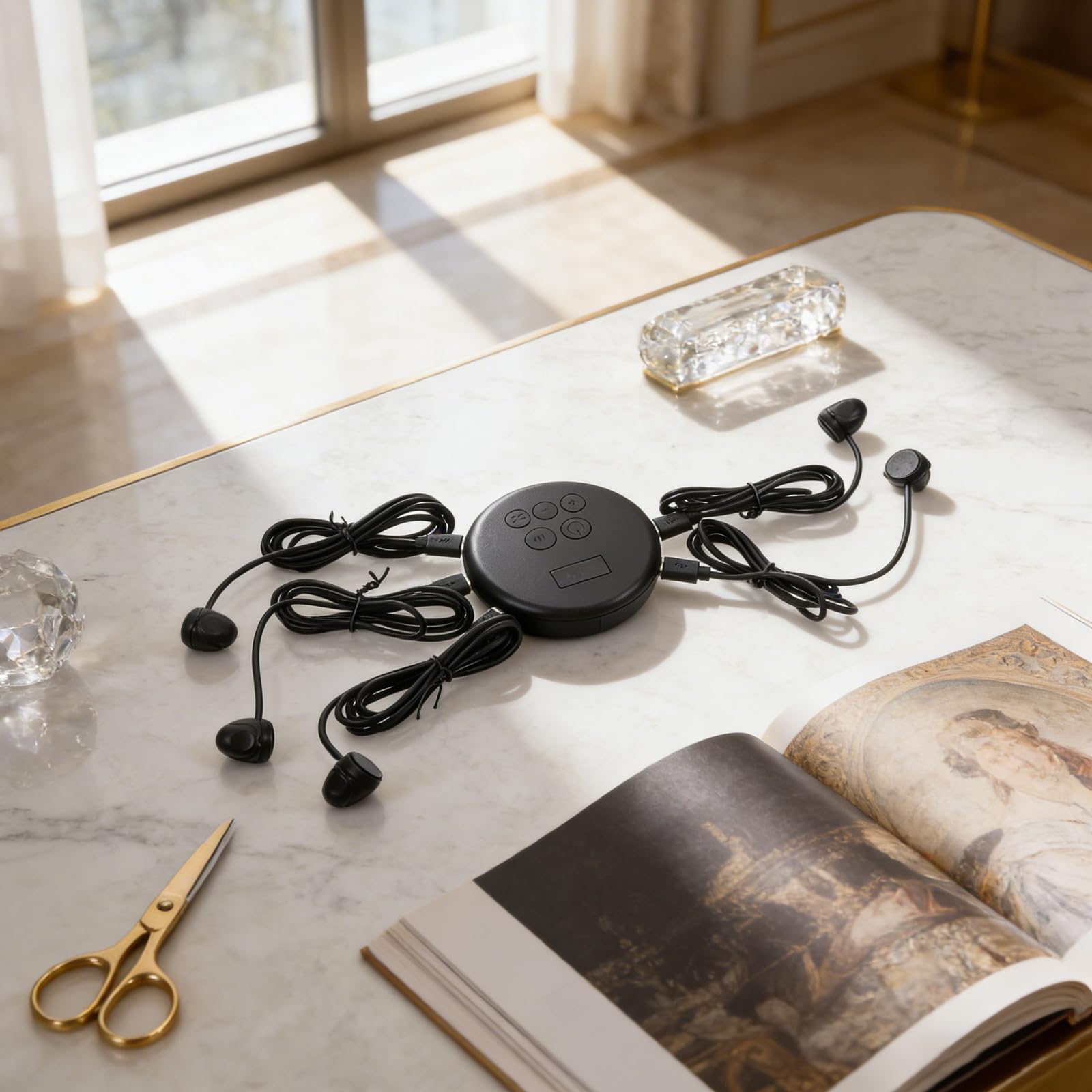 COOLHIYA Cliccatore dello Schermo Smartphone Automatico in Abs Nero | Tocco Automatico, Portatile e Ultra Silenzioso, per Workspace e Live Stream, Compatibilità