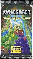 Vista 2 de Panini Minecraft Trading Cards 3-Create, Explore, Survive Caja de 18 bolsillos, 004734BOX18F