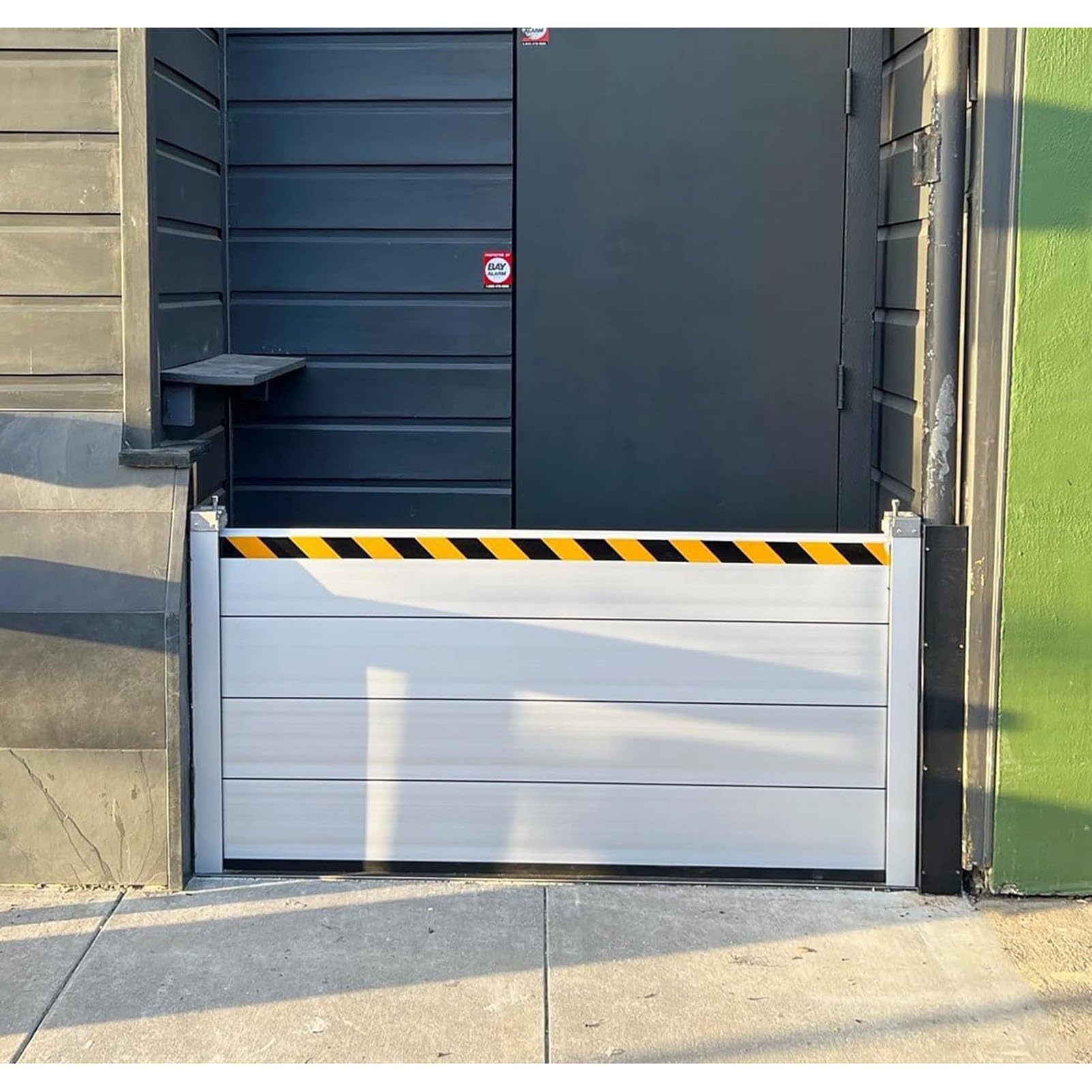 Reusable Water Barriers for Patio Doors/ Warehouse Door/ Home Gates, Driveway Flood Water Barrier/ Flooding Prevention Temporary Dams,Mall Commercial Subway Stations Unit Module Design Flood Board ( C