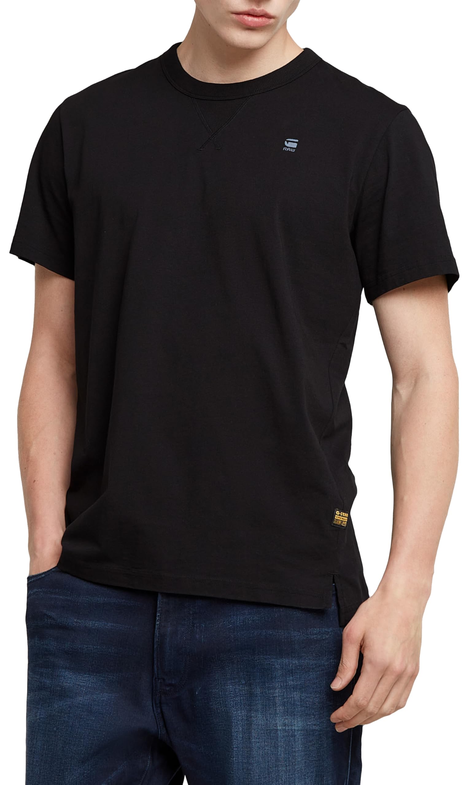 G-Star Men's Nifous T-Shirt, Black (dk black D24449-336-6484), S