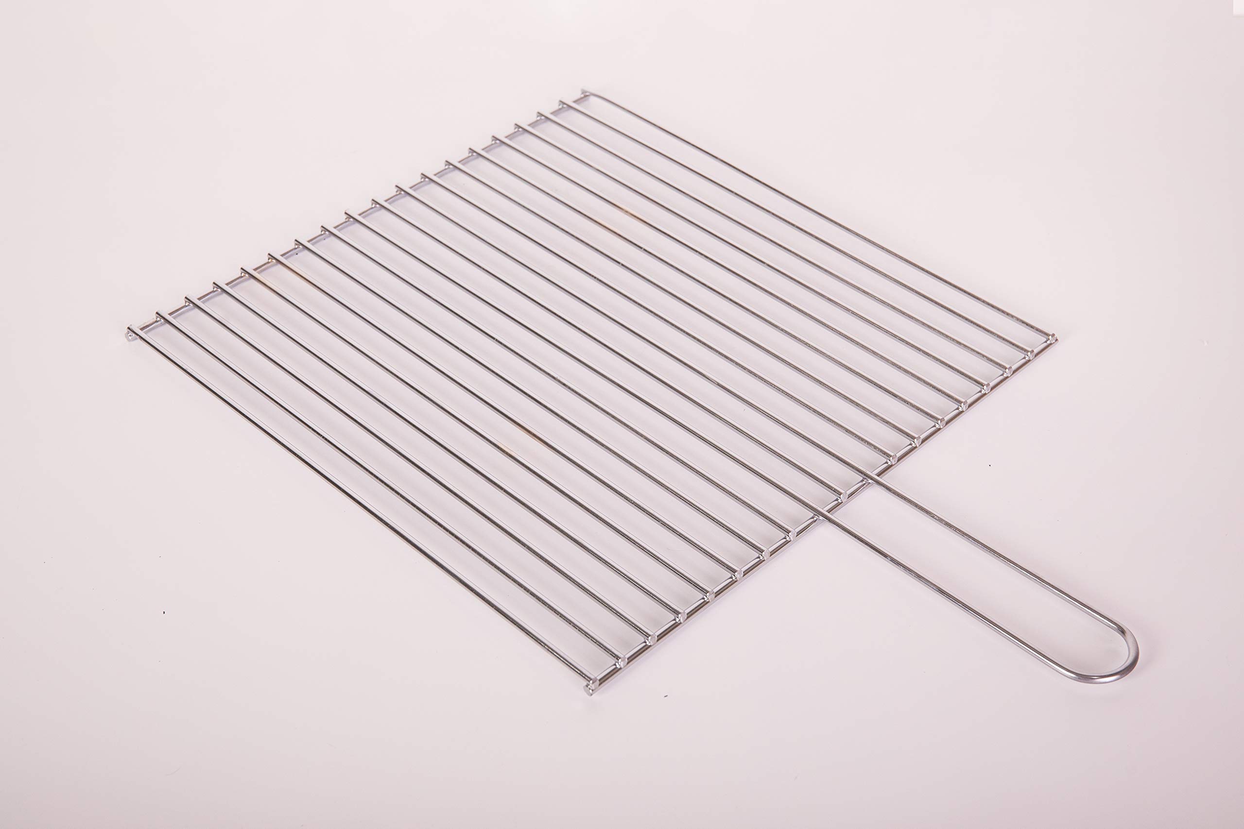 Barbacoa pequeña portátil carbón cuadrada 40x40 de Chapa para Carbón y leña, barbacoa con patas desmontables y parilla, Ideal para Asar Carne, pescado en el exterior