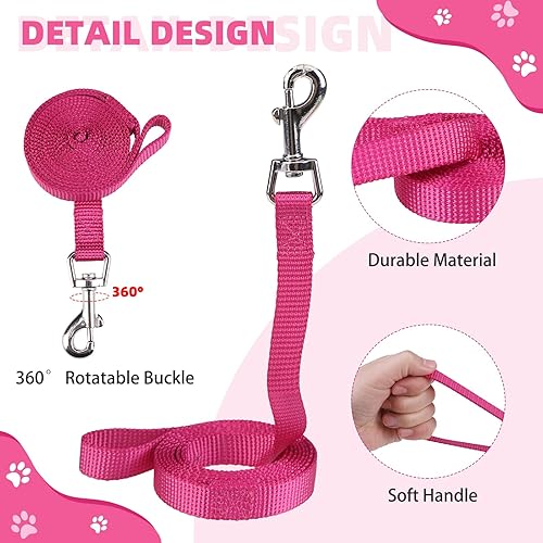 Miniatura 4 de KOOLTAIL Arnés para perro para perros pequeños y medianos, juego de arnés y correa para perro, sin tirones, de malla suave acolchada, ajustable y