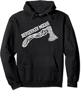 Berserker Modus, Viking Strength Sports ランバージャック 斧 ギフト パーカー