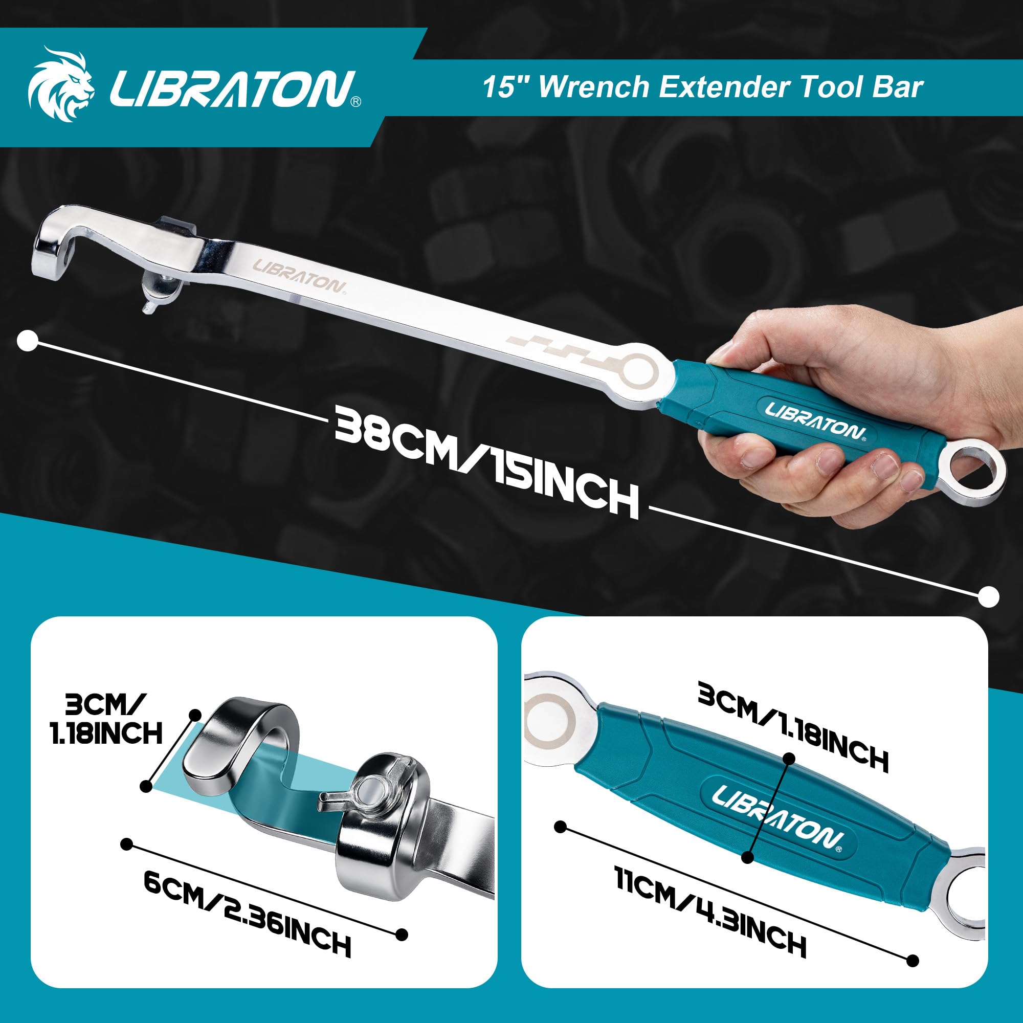 LIBRATON 15" Spanner Extender - Image 2