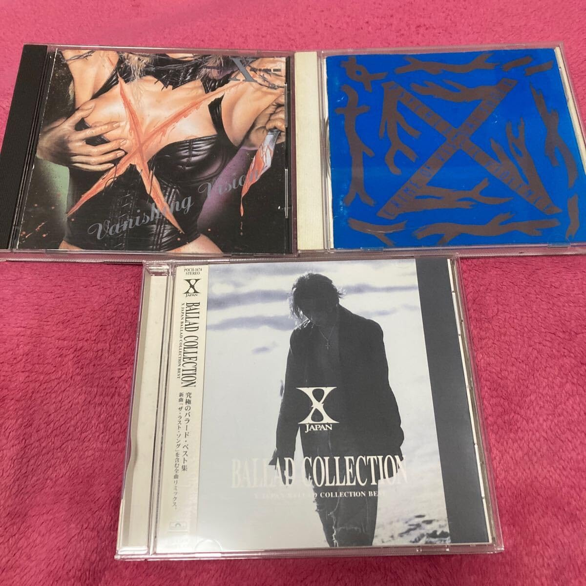 Amazon.co.jp: X JAPAN CD ヴァニシングヴィジョン・ブルーブラッド 