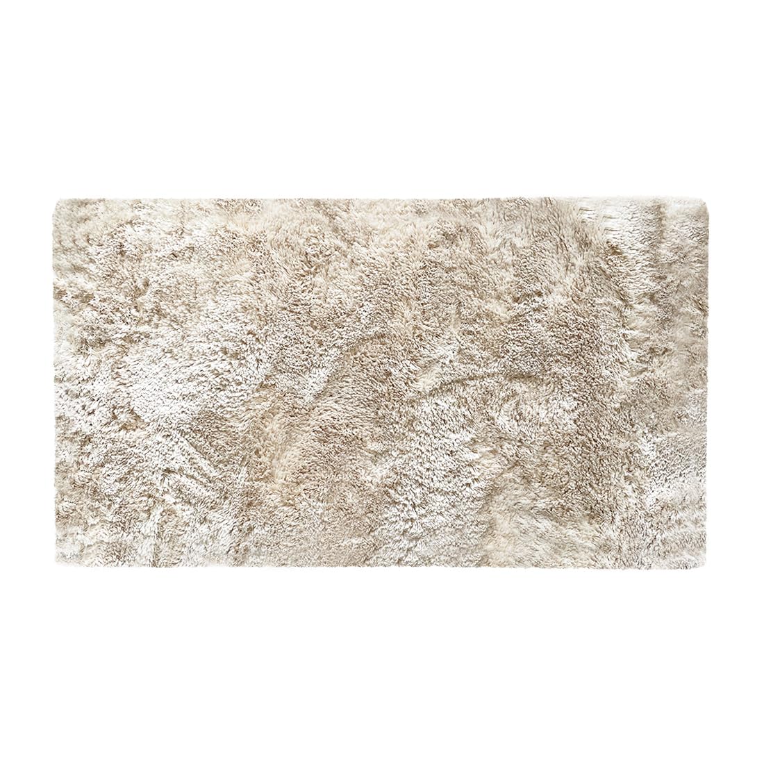 Acomoda Textil – Alfombra de Pelo Extra Suave 60x120 cm Resistente para Salón, Dormitorio y Cocina. Alfombra Antideslizante de Fácil Limpieza para Hogar, Casa y Oficina. (Sena Crudo)