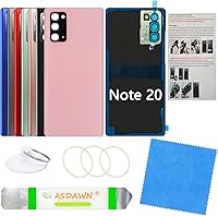 Vista 89 de Galaxy Note 9 - Carcasa de repuesto para Samsung Galaxy Note 9 con lente de cámara preinstalada, manual de instalación