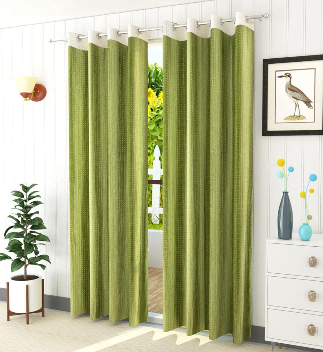 See full amazon price history chart for Indian Online Mall Set of 2 Heavy Designer Polyester Eyelet Curtain (Long Door 4x9 Feet, Green_Punch-Joint_Set of 2) Indian Online Mall Set of 2 Heavy Designer Polyester Eyelet Curtain (Long Door 4x9 Feet, Green_Punch-Joint_Set of 2) (B094RRV89H) Amazon Price History, Amazon Price Tracker