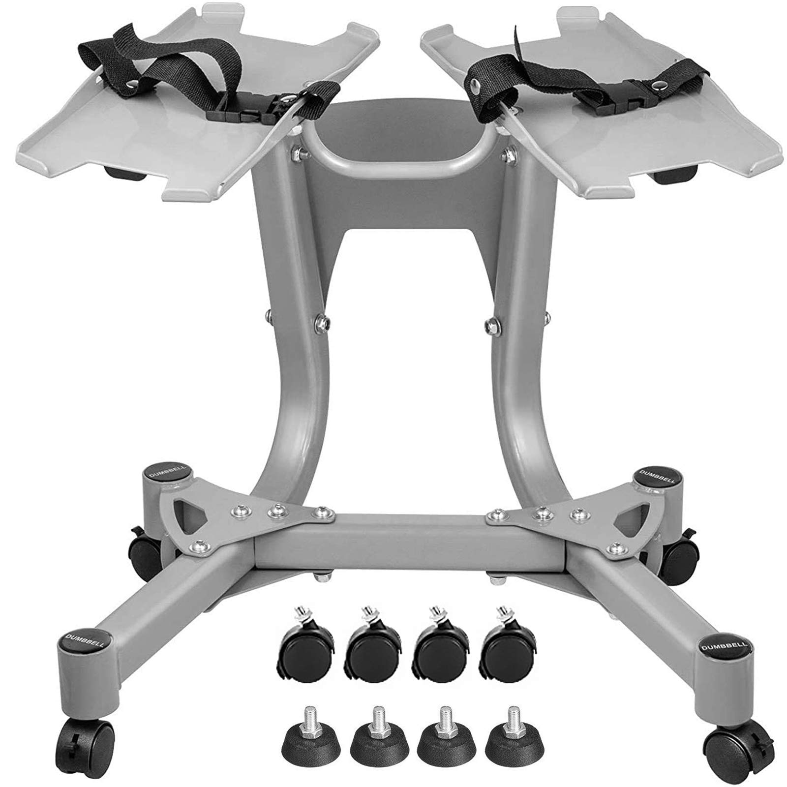 Buy BotaBay Dumbbell Stand 330LBS Adjustable Dumbbell Rack Metal