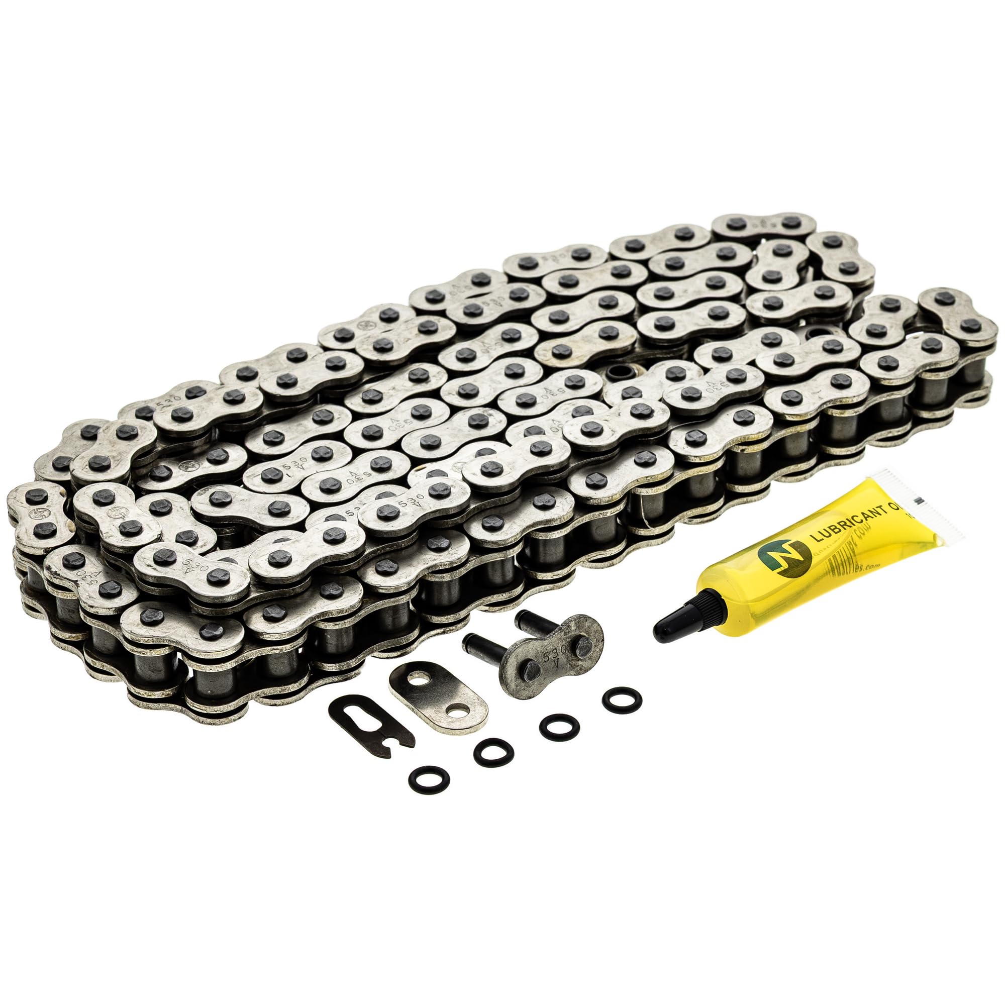 NICHE 530 Drive Chain 122 Links O-Ring with Connecting Master Link for Motorcycle ATV Dirt Bike