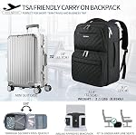 EMPSIGN Travel Backpack for Women, Large Carry On Backpack Airline Approved Personal Item Travel Bag