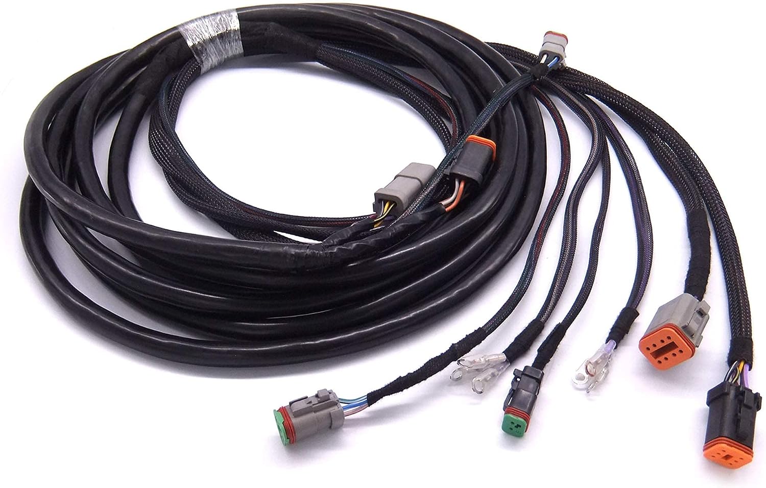 SouthMarine 0176340 176340 SystemCheck Main Modular Wiring Harness Cable for Evinrude Johnson OMC Outboard Motor Remote Control Box 5006180, 15ft/4.572m