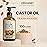 VITAL AFFAIR Organic Castor & Frankincense Oil Blend - 100% Pure and Natural, Cold Pressed, Unrefined Glass Bottle Castor and Frankincense Oil For Face & Hair Growth - 8oz