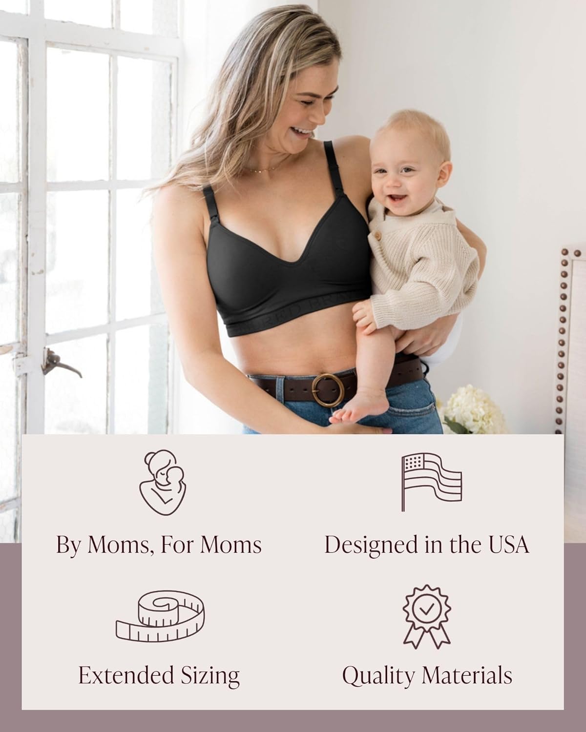 Kindred Bravely Sublime Contour Hands Free Pumping & Maternity Bra for Nursing and Breastfeeding - Image 6